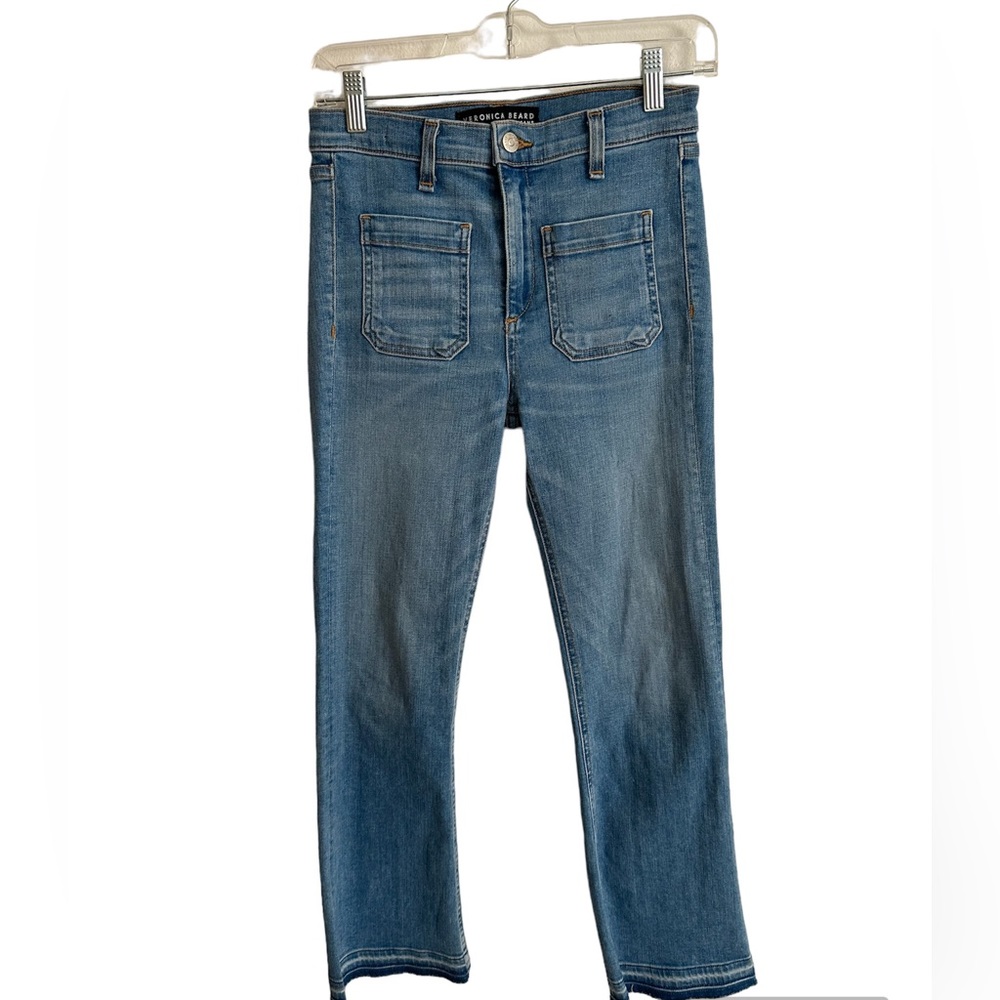 Veronica Beard High waisted cropped jeans